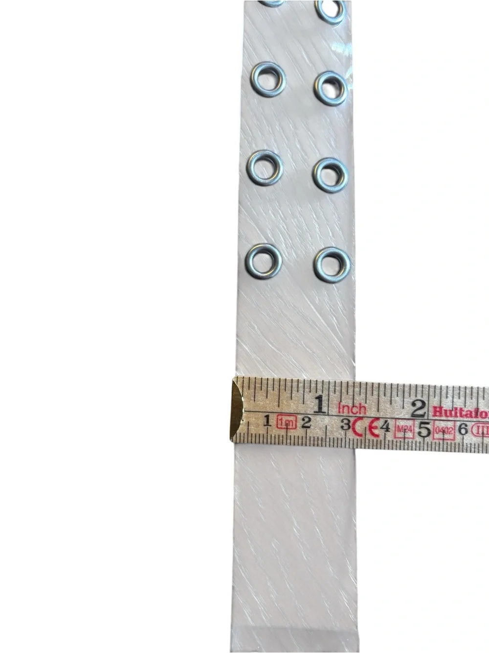Plastic Double Eyelet Belt